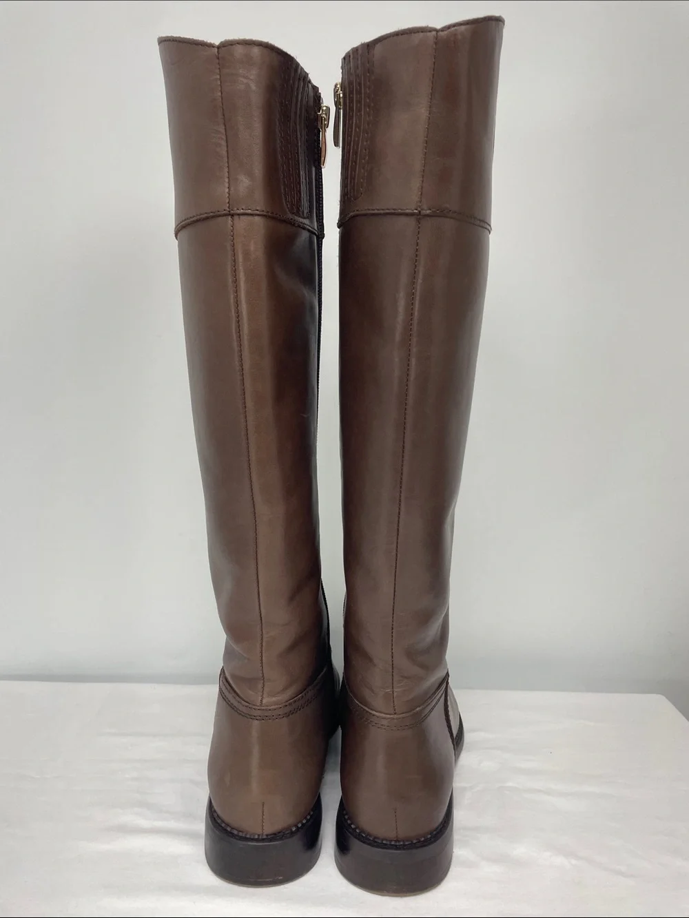 Franco Sarto Brown Over-the-Knee Boots, Size 8.5